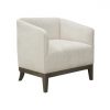 Sillón individual con respaldo y apoyabrazos rectos - Imagen 2