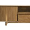 Mueble de tv con dos puertas, cajón y espacio libre - Imagen 2